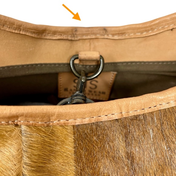 NWT - Yipee Kiyay Cowhide Hobo by STS - Picture 8 of 11